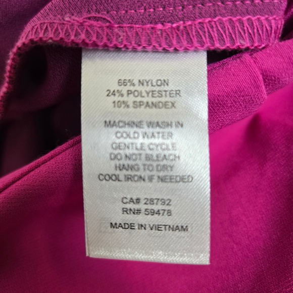 Rachel Zoe High-Rise Pleated Stretch Dress Pants, Pink, Business Barbiecore, 18 - Picture 8 of 9